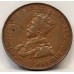AUSTRALIA 1936 . ONE 1 PENNY . ERROR . PLANCHET FLAW